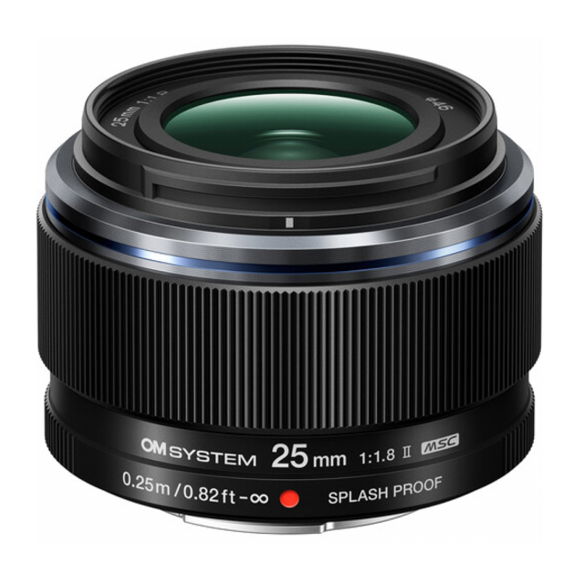 Om system olympus OM System  M.Zuiko Ob. 25 MM 1,8 II DIGITAL BLACK