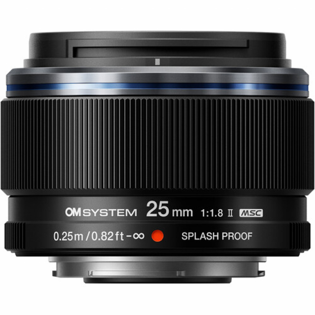 Om system olympus OM System  M.Zuiko Ob. 25 MM 1,8 II DIGITAL BLACK
