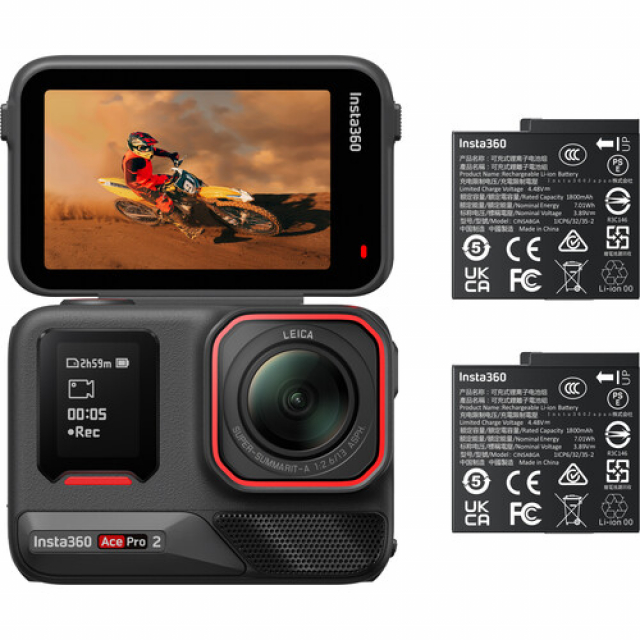  Insta360 Ace Pro 2 Dual Battery Bundle