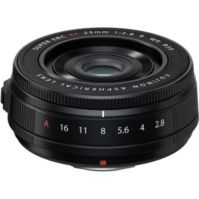 Fujifilm Fujifilm Fuji Fujinon ob. XF 23mm F/2.8 R WR Black