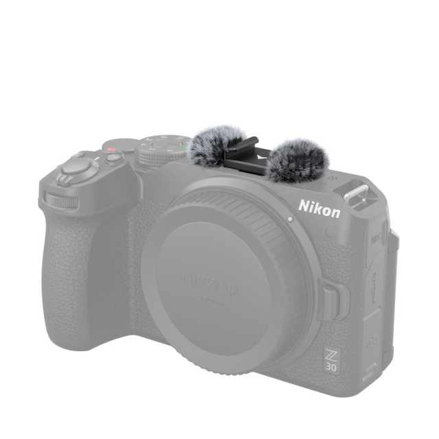 Smallrig SmallRig Furry Windscreen with Cold
Shoe Adapter for Nikon Z 30 3859