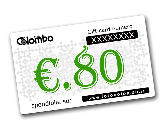  Giftcard 80 euro