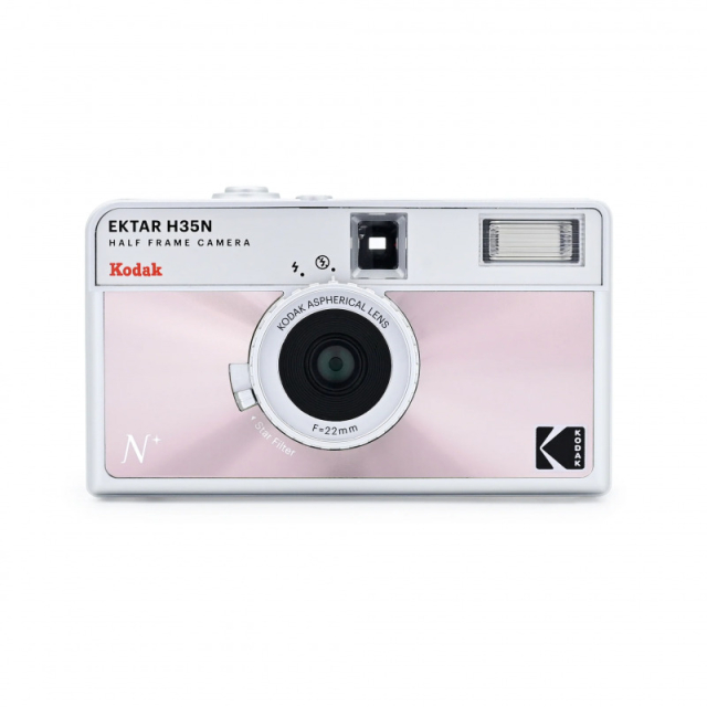 Kodak Kodak Ektar H35-N Half Frame Film Camera Analogica RK0306 Striped Glazed Pink
