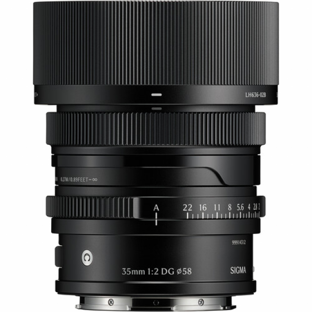 Sigma Sigma ob. 35mm F/2 DG (C) L-Mount Black 