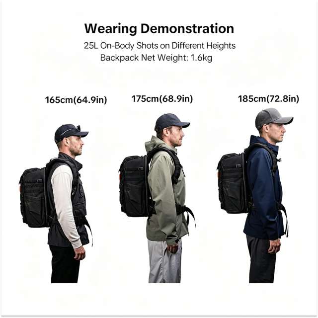 Pgytech Pgytech CB-221 OneMo Tactical Camera/Drone Backpack (Coyote Brown, 25L)