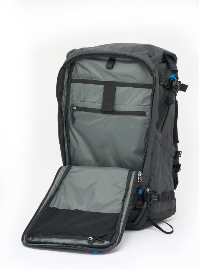 Nya-evo NYA-EVO - Fjord 60-C Econyl G4 Adventure camera backpack Graphite Black