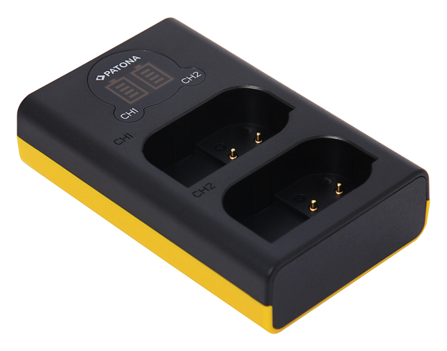Patona Patona Caricabatteria Usb Dual per Panasonic DMW-BLK22
