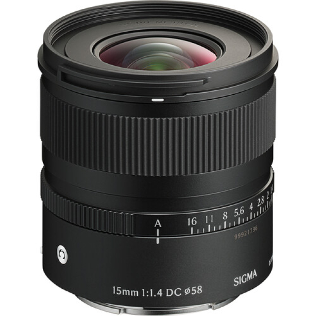 Sigma Sigma ob. 15mm F/1.4 (C) DC (Sony E)