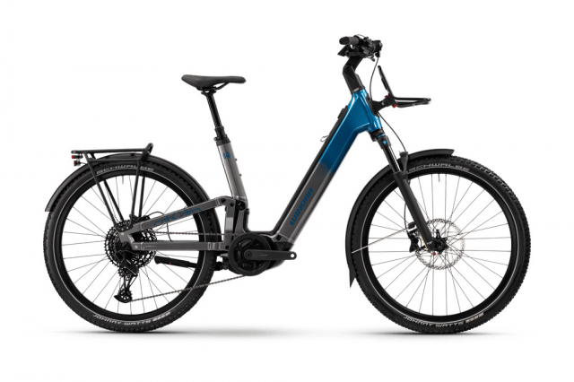 Winora Noleggio Winora Sinus fs x12 - i800wh 12v sx eagle win bcxk gl_stone/blu t. S