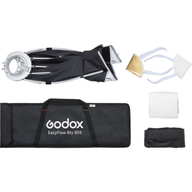 Godox Godox EazyFlow Bowens Mount Beauty Dish 85cm Black and Silver