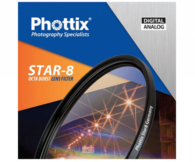 Phottix Star-8 Octa Burst Lens Filter 58