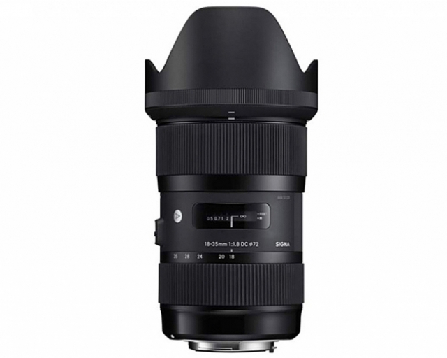 Sigma Sigma OB. 18-35mm-F/1.8 (A) DC HSM AF - Canon
EF