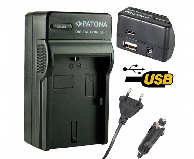 Patona Chargeur de batterie PATONA Olympus BLN-1 4 en 1