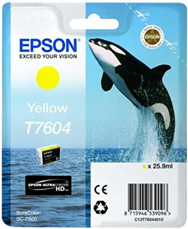 EPSON EPSON T7604 Yellow P600 Cartuccia