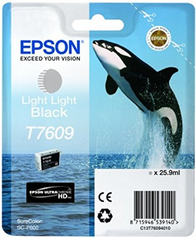 EPSON EPSON T7609 Light Light Black P6000 Cartuccia