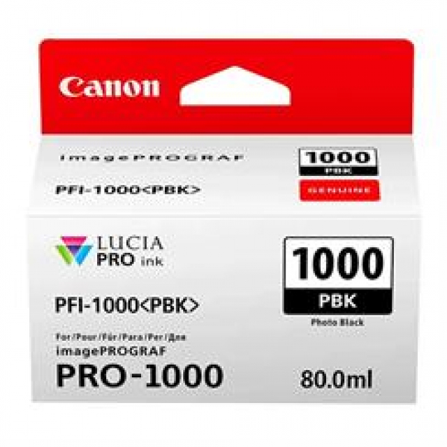 Canon CANON INK PFI-1000 PBK PHOTO
BLACK