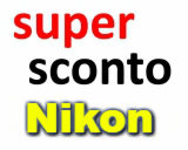  SUPER SCONTO NIKON