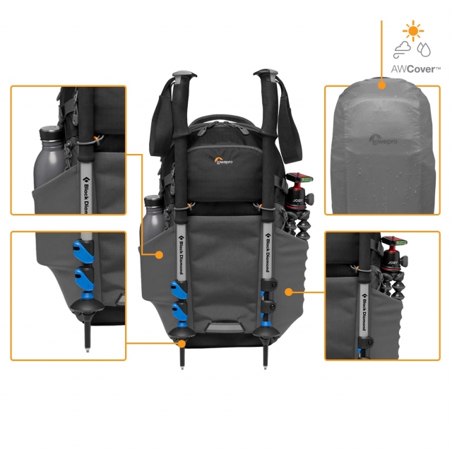 Lowepro Lowepro Zaino Photo Active 200 AW Blu e nero