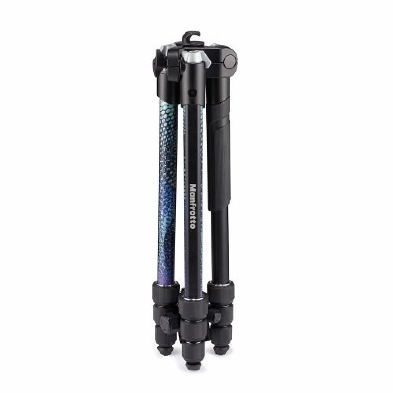 Manfrotto Manfrotto Element MII 4 SECTIONS BLEUES EN ALUMINIUM MKELMII4BL-BH