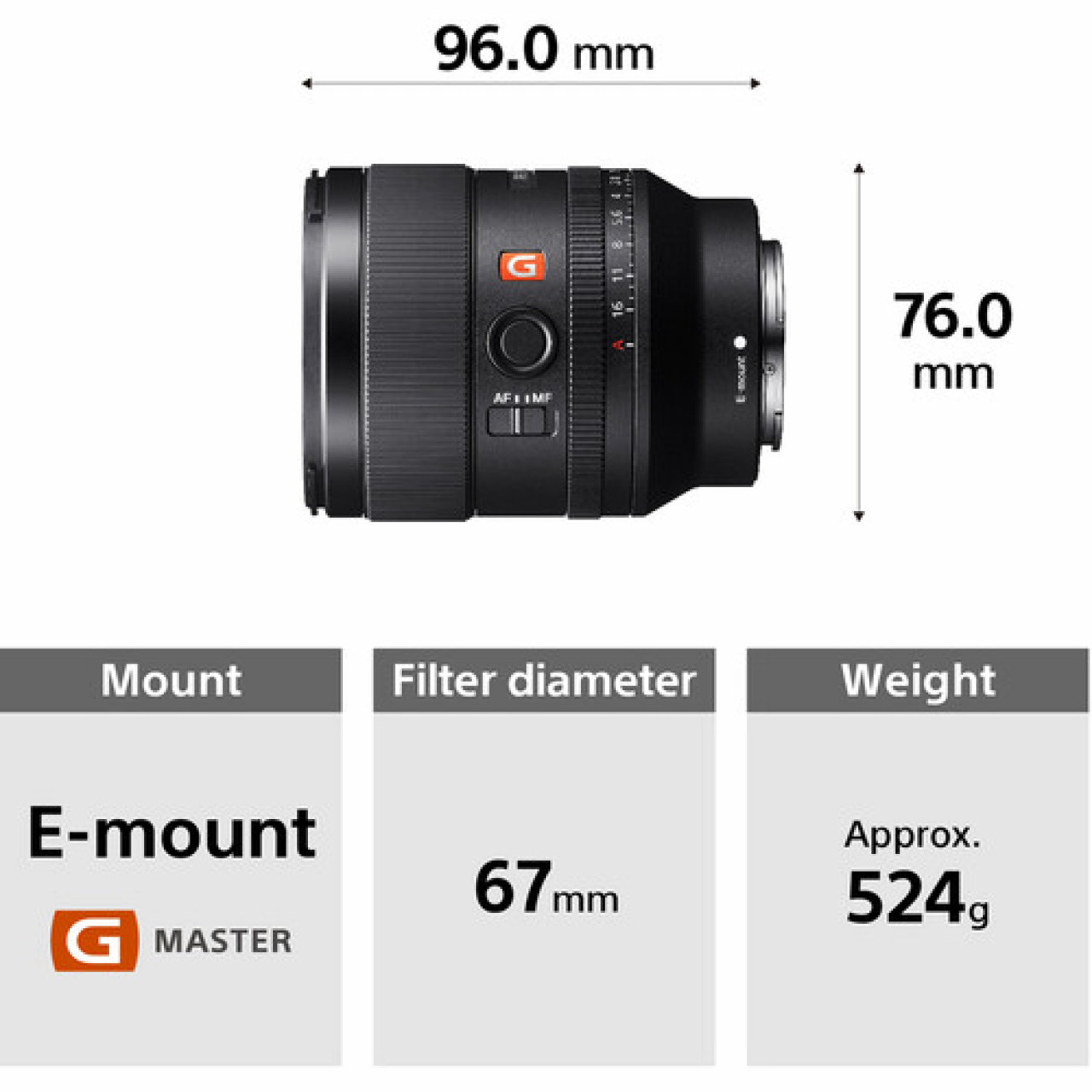 Sony Sony FE 35mm F1.4 G Master
