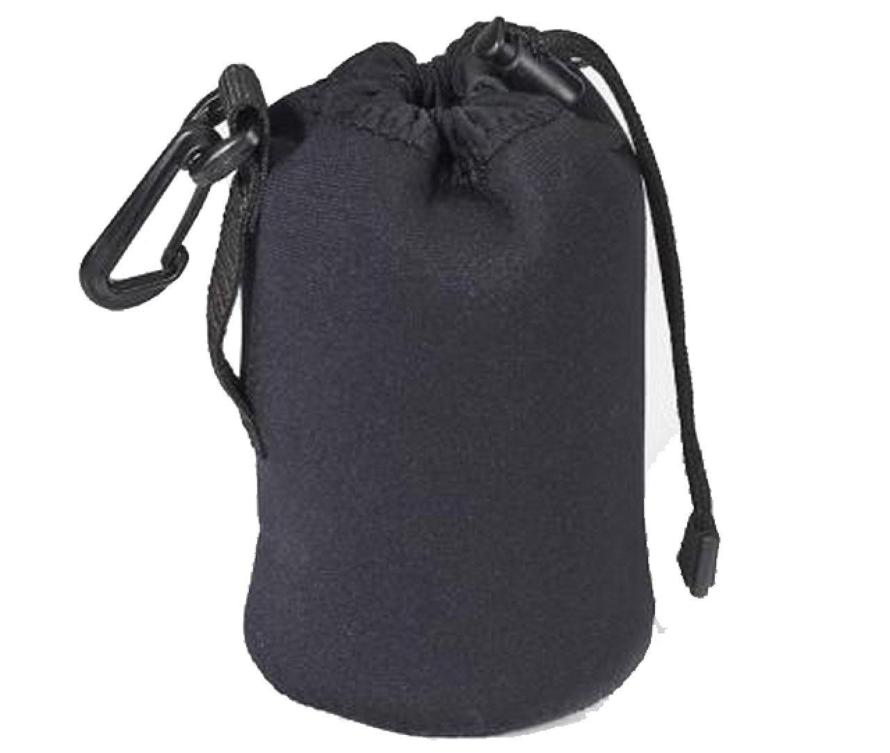 Lens coat LENS POUCH M WIDE BLACK
