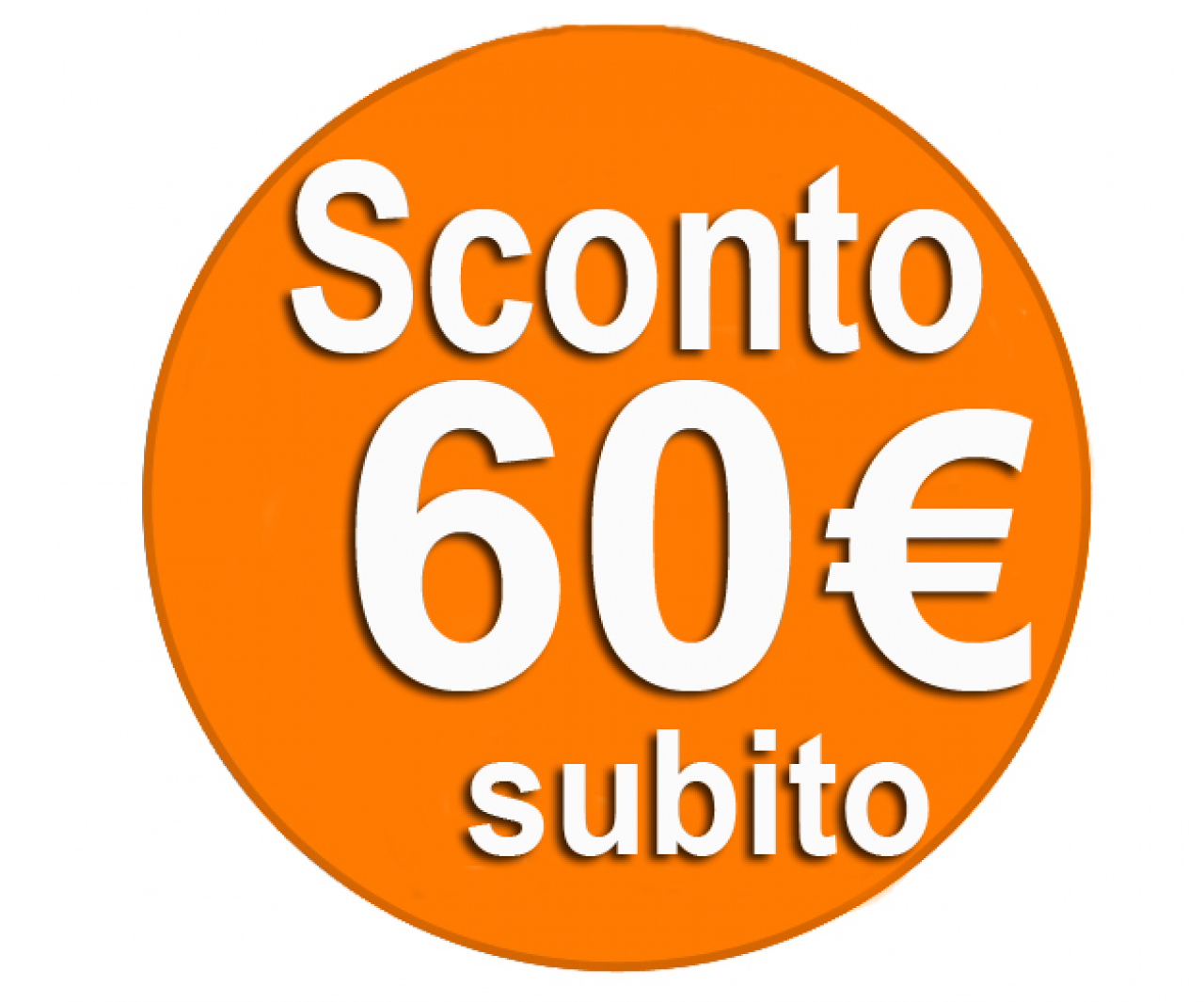  Sconto subito €.60