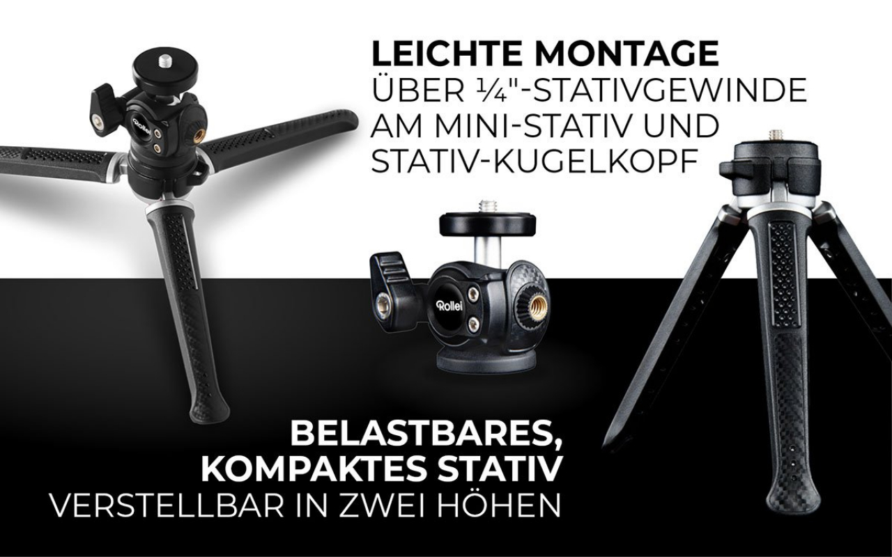 Rollei Kit de vlogging Rollei Comfort