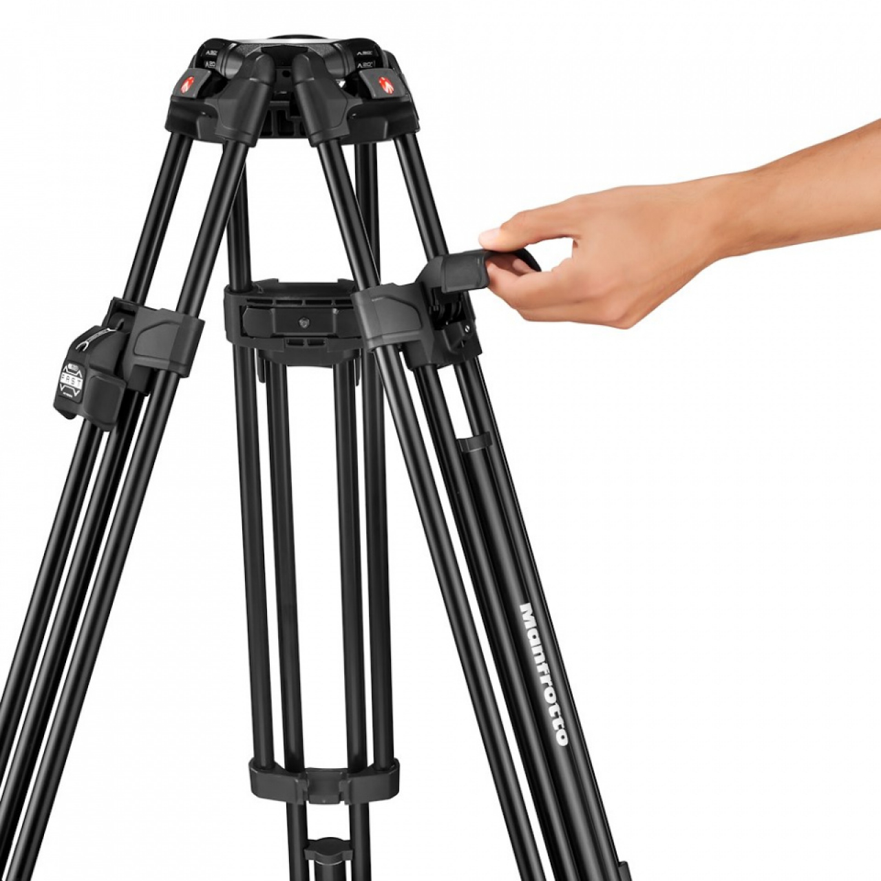 Manfrotto Manfrotto Treppiede 645 Fast a doppio tubo Aluminio