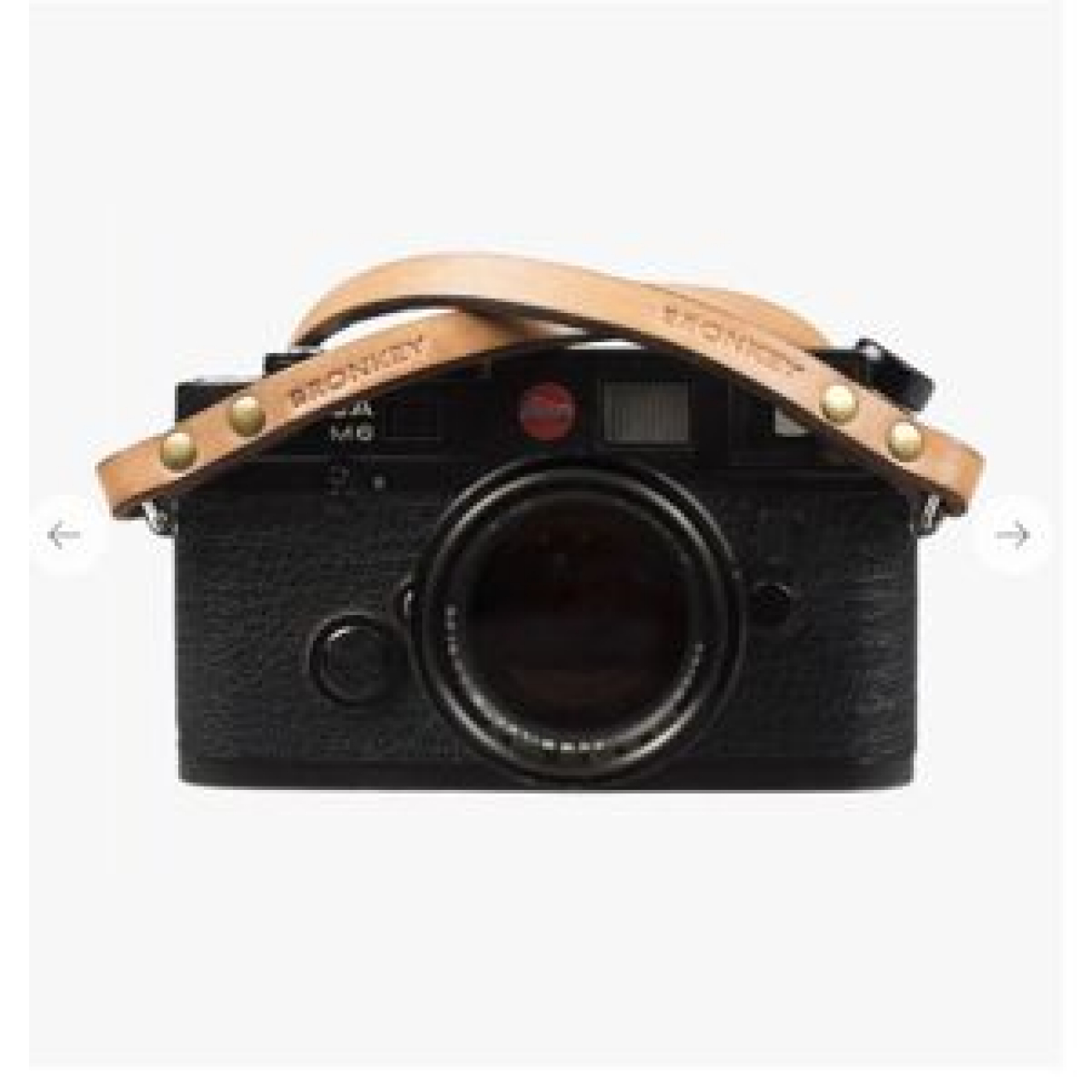 Bronkey Bronkey Berlin #103 - Tanned Leather camera strap 95cm