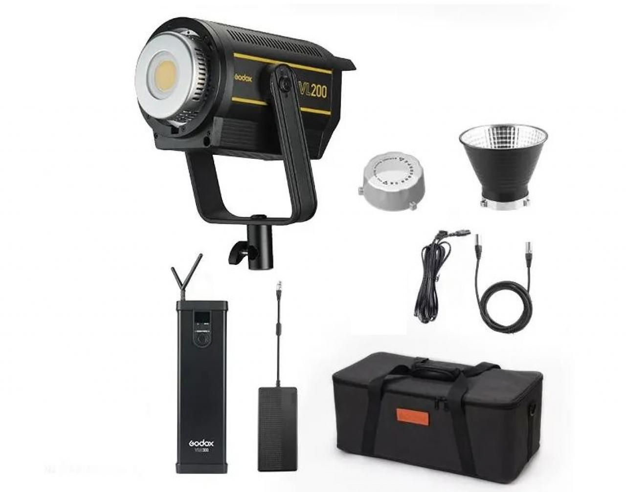 Godox Godox  VL-200 Illuminatore LED (funziona a rete - Batt. opz.)