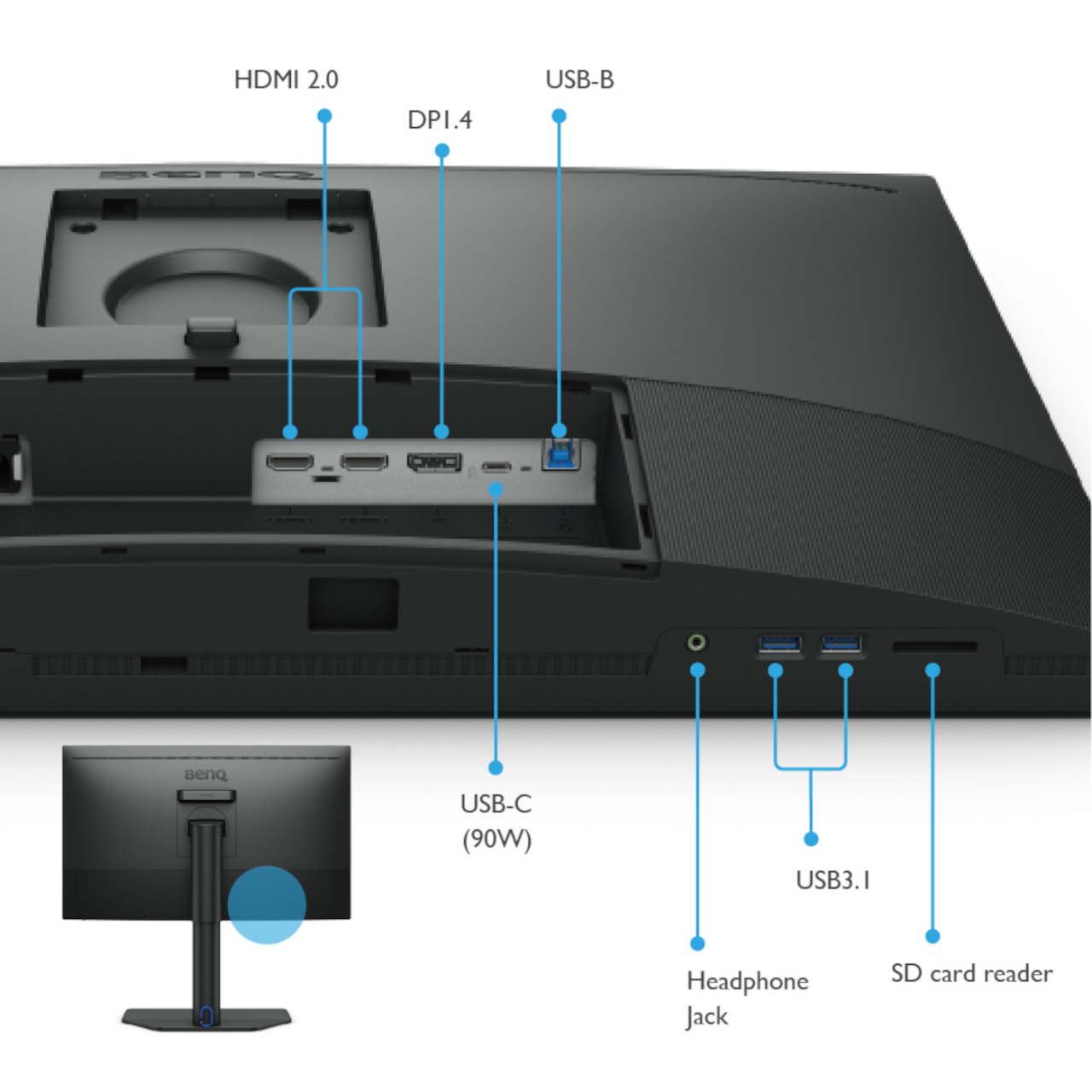 Benq BenQ SW272U computer monitor
