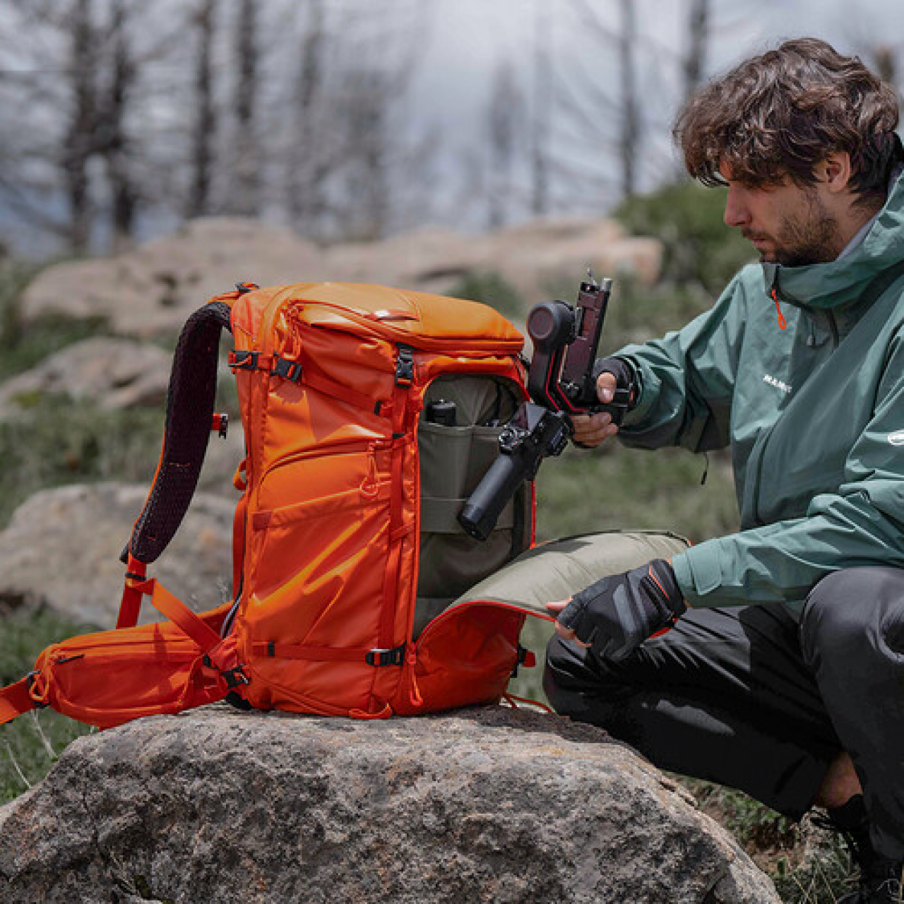 Pgytech Pgytech OnePro Flex Backpack 30L(Space Black) +Camera Insert M