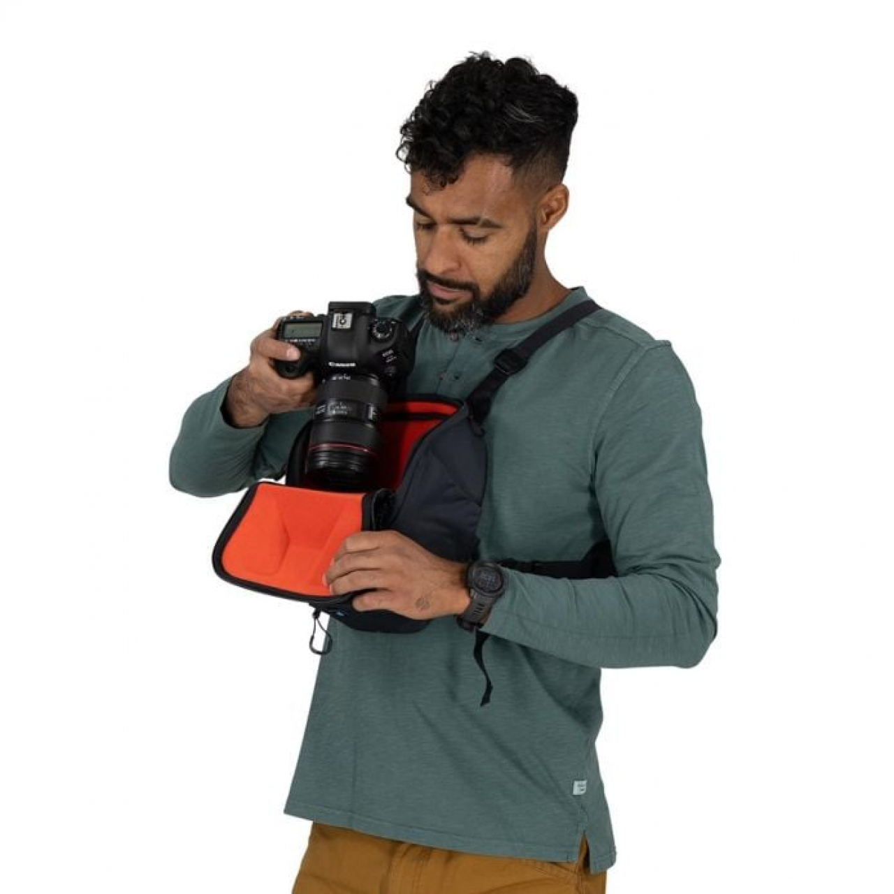 Osprey Osprey Camera Chest Rig Charcoal Grey Os