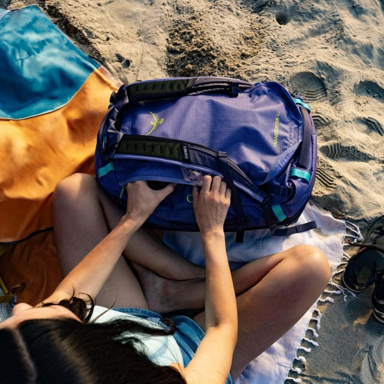 Osprey Osprey Transporter Duffel 40 Blue Flame Os