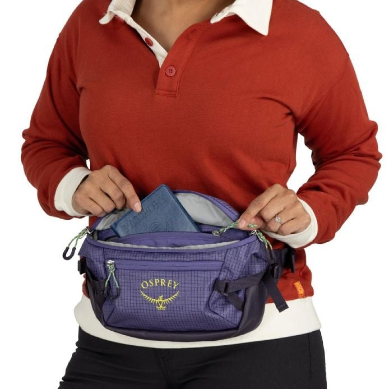 Osprey Osprey Transporter Waist Pack Raven Black Os