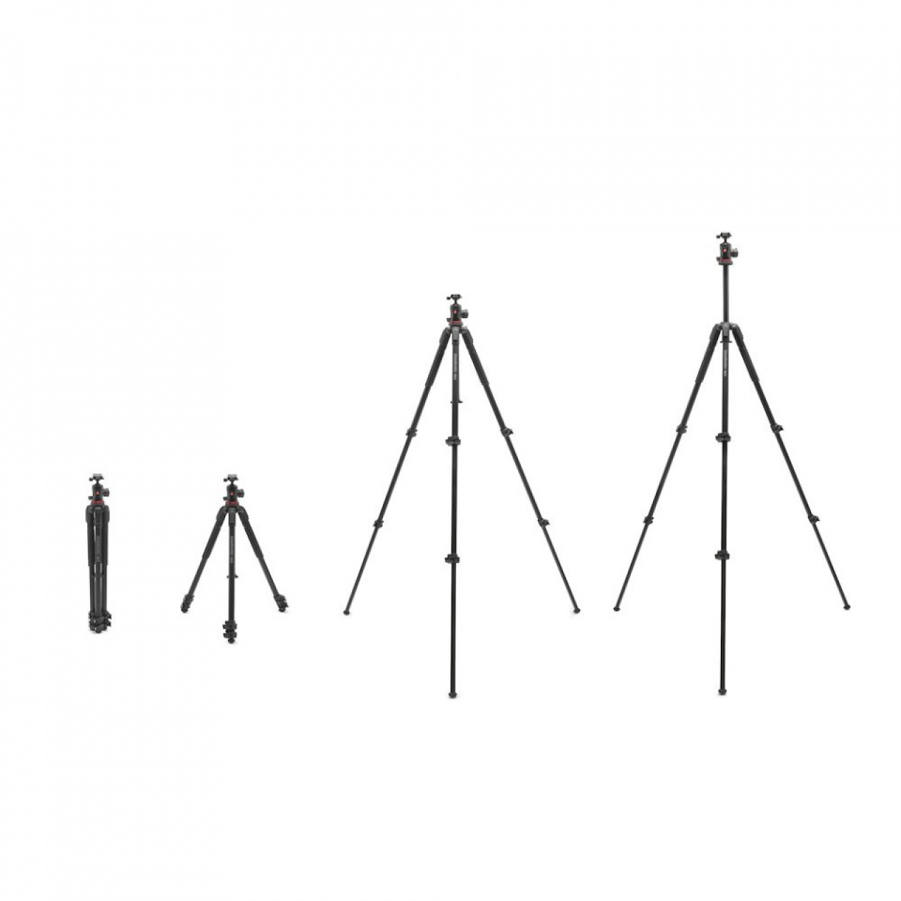Manfrotto Manfrotto Kit 190X AS in Alluminio con testa a sfera 3 sez.