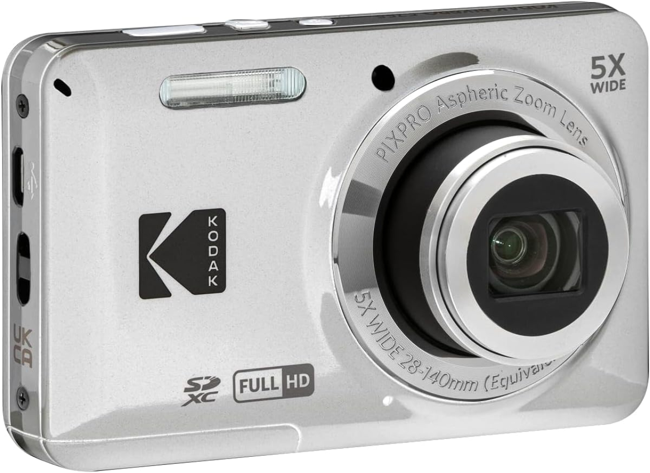 Kodak Kodak FZ55SL Compact - CMOS 16MP - Zoom 5 28mm - LI-ON Battery - Screen 2,7
