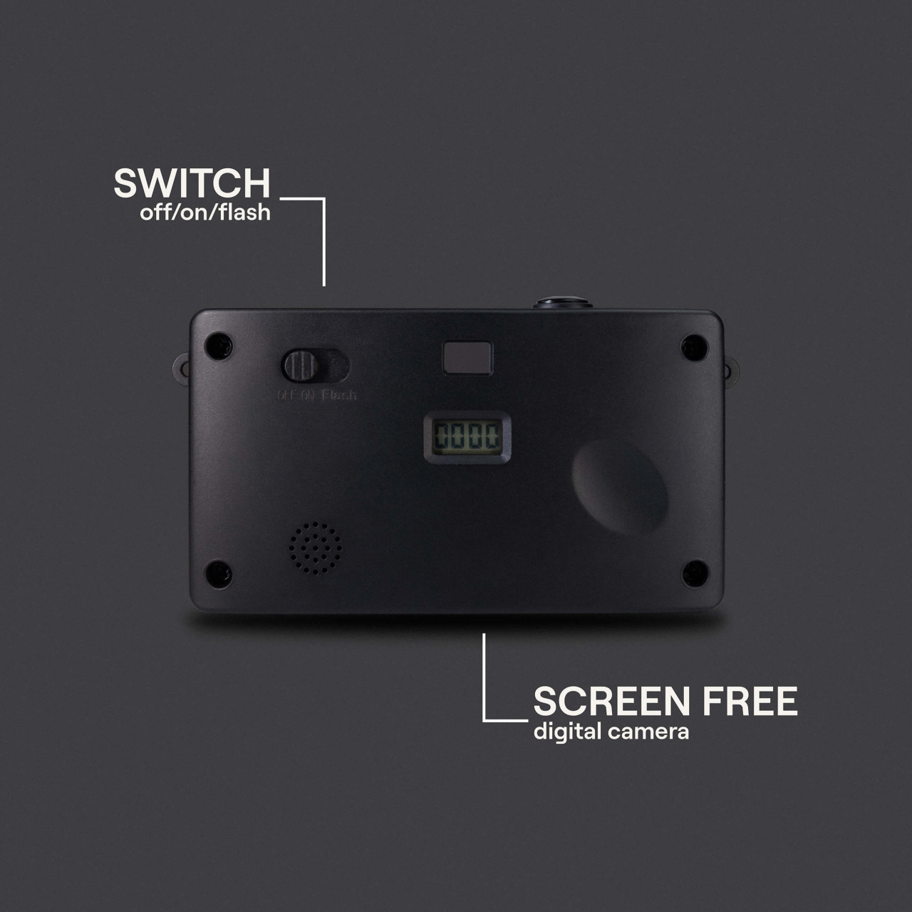Camp snap Camp Snap Digital Camera Black
