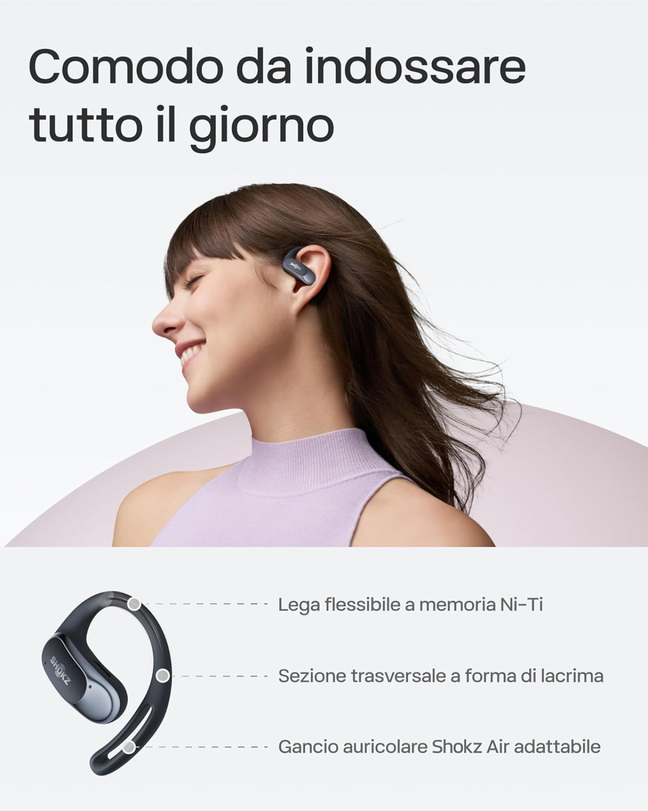 Shokz Shokz OpenFit Air Black