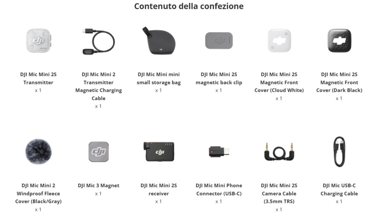 Dji DJI Mic Mini 2S (1 TX + 1 RX)