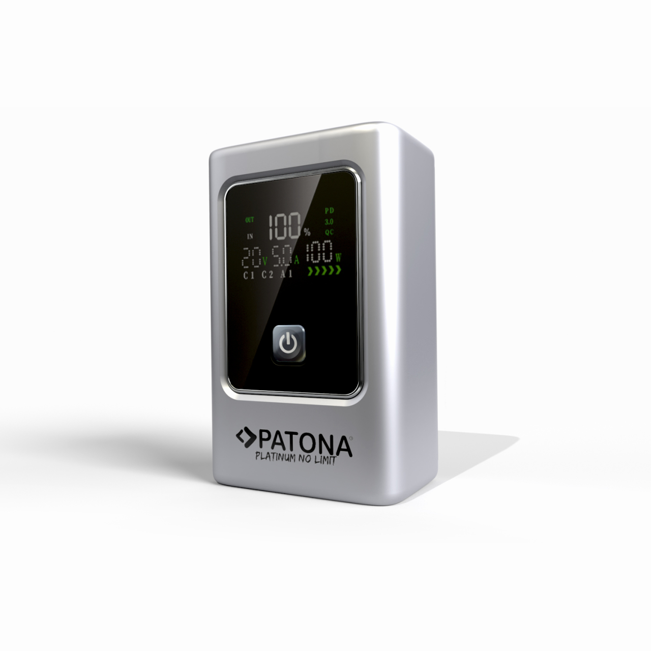 Patona Patona Platinum POWERBANK LUXURY ONE PD35W 10.000MAH 2XUSB-C PD3.0 1XUSB-A