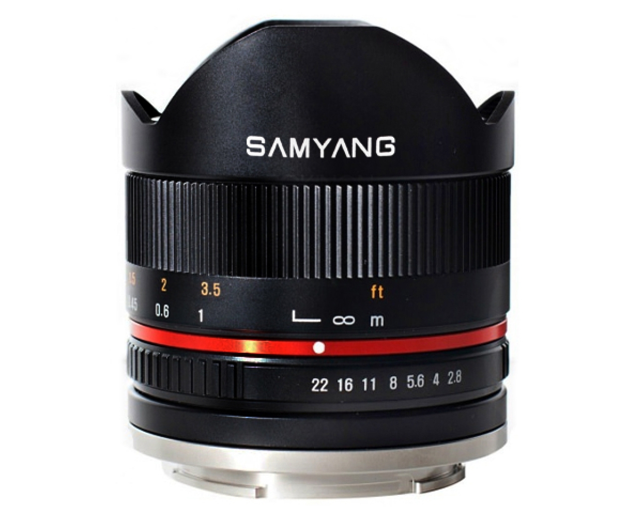 Samyang Samyang Ob. 8mm 2,8 UMC Fish Eye Par Fuji X Noir