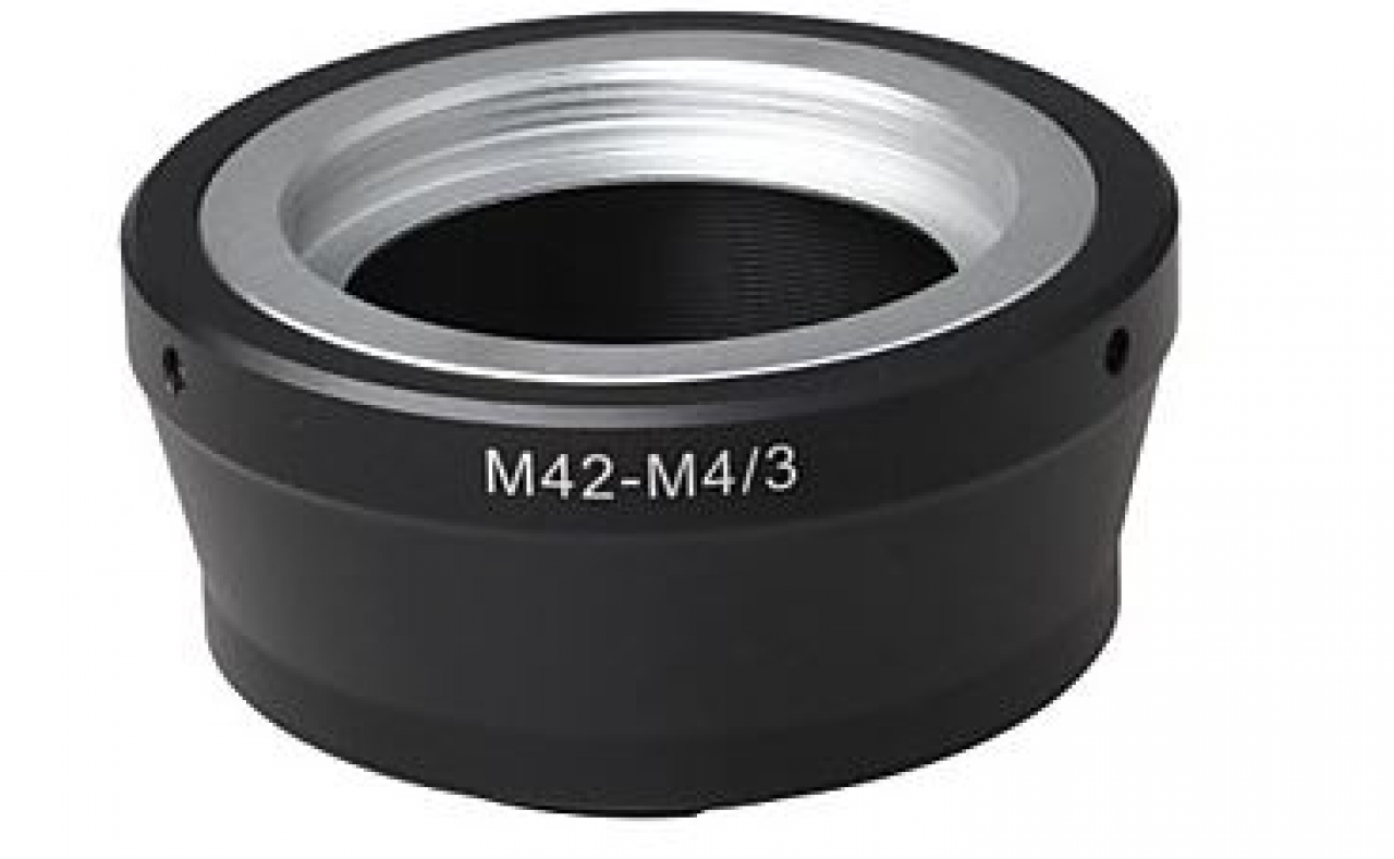 Commlite Adaptateur M42-M4/3 - Adaptateur de monture d'objectif à mise au point manuelle