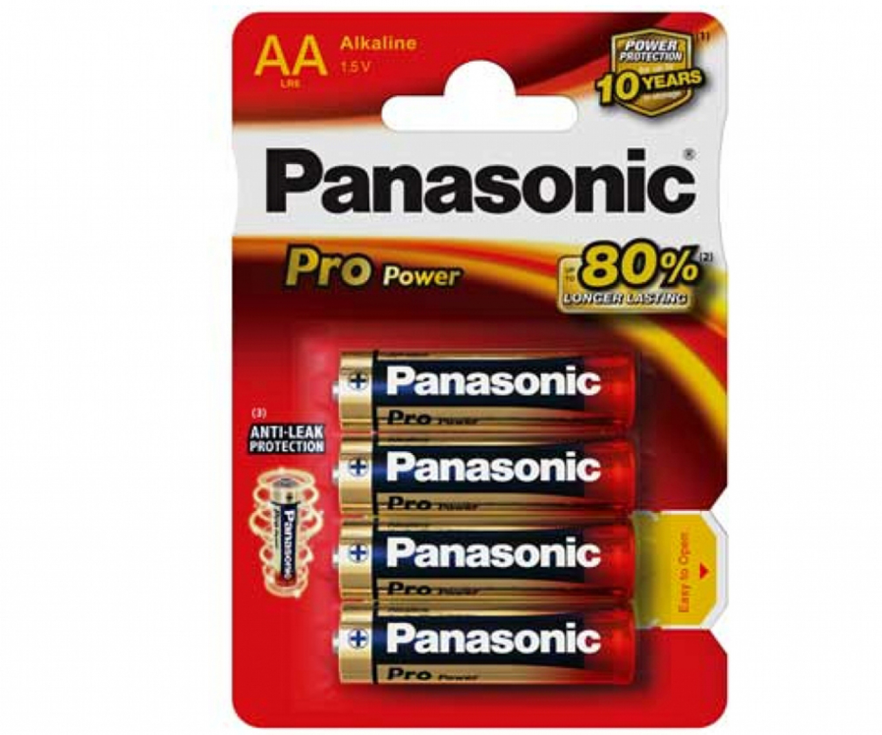 Panasonic lumix Panasonic stilo PRO power AA alcaline 4pz. OR