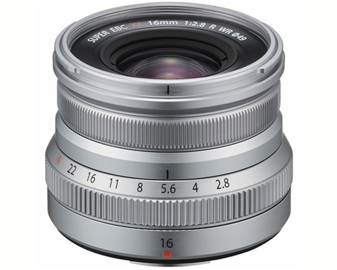 Fujifilm Fujifilm Fuji Fujinon ob. XF 16mm F2.8 R WR Silver