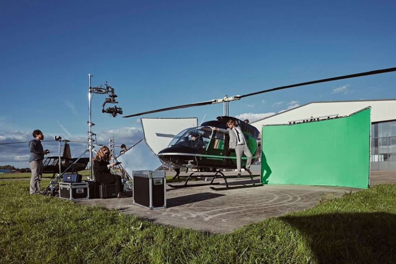 Manfrotto Lastolite Copertura per fondale panoramico in tessuto da 4m colore ver