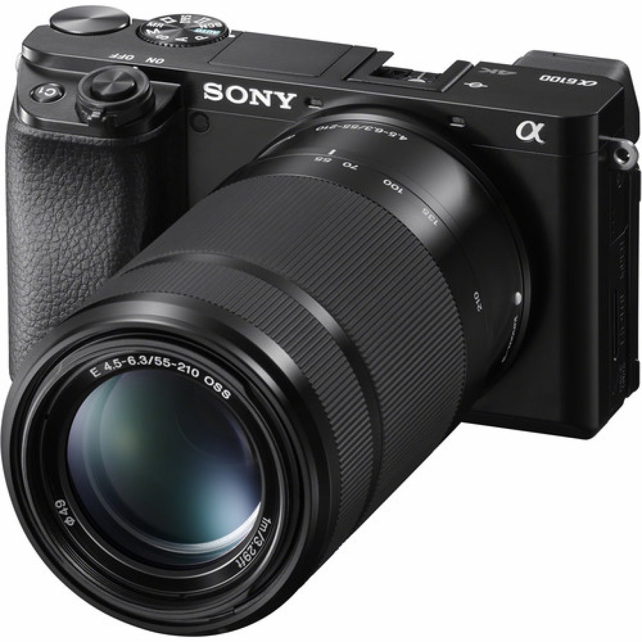 Sony Sony - A6100 + 16-50 F3.5-5.6 OSS II + 55-210 F4.5-5.3 OSS -Black