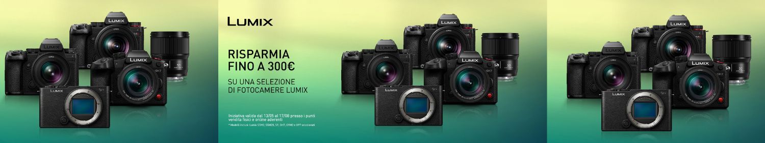 Lumix Promo Estive - dal 13 maggio al 17 agosto 2026