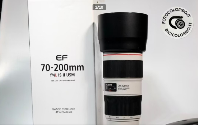 Canon Canon Ob. EF 70-200 F/4 L IS II USM
