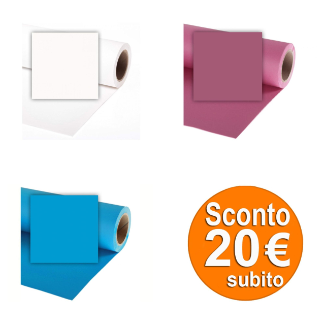 Colorama Colorama Fondale in Carta 2.72 x 11m Super White